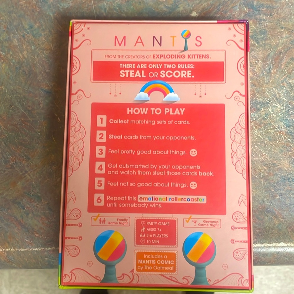 Mantis Card Game - Colorful Fun - Picture 2 of 4